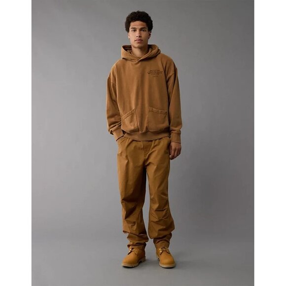 Timberland x American Eagle Logo Pullover Hoodie Size XS - Picture 2 of 10